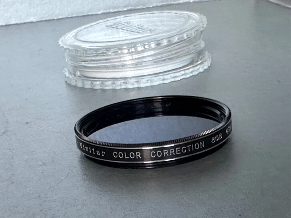 Vintage Vivitar 43mm  80B Colour Conversion - Filter - Image 1 of 2