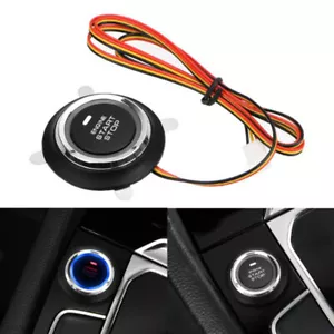 12V Auto Replacement Car Engine Start Stop Push Button Ignition Starter Sw:J~ - Bild 1 von 11