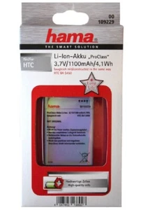 Batería Hama ProClass para HTC BA-S450 7 Mozart Trophy Desire S Z Incredible S Salsa - Imagen 1 de 2