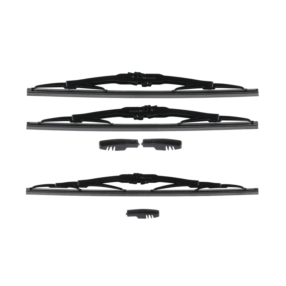 Bosch Front and Rear Windshield Wiper Blades Kit For Porsche 911 912 930 - Image 1 of 1