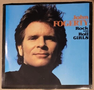 John Fogerty 45rpm in Picture Sleeve Rock and Roll Girls /Centerfield (tested) - Picture 1 of 3