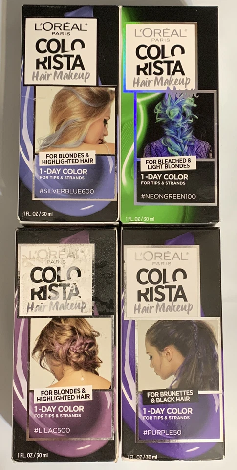 Conjunto de 2 Maquiagem Semipermanente L'Oreal Paris Colorista Você escolhe a Cor 1 fl oz - Imagem 1 de 1