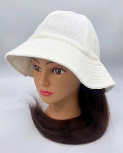 Handmade UNISEX Kid's Terry Cotton Bucket Hat — Age 8-10 — Brand New /Never Worn - Picture 1 of 3