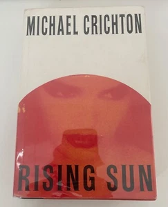 Rising Sun MICHAEL CRICHTON 1992 1st Edition Hardcover Dust Jacket - Picture 1 of 7