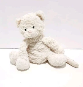 "Jellycat Bianca Blanco Crema Gato Peluche 15"" Peluche Gatito Minky Cola Larga" - Imagen 1 de 7