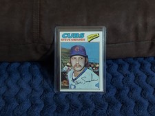 Steve Swisher 1977 Topps Card #419. Cubs