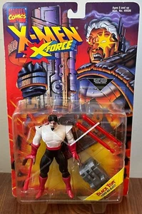 Black Tom X-Men X-Force Action Figure with Trading Card New 1995 I1 - Picture 1 of 2