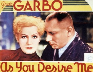 As You Desire Me Lobby Card Greta Garbo Erich Von Stroheim Old Movie Photo