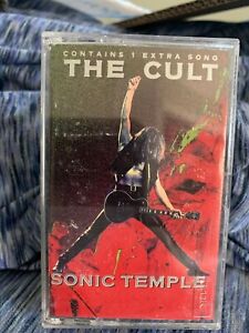 Sonic Temple - The Cult - Audio Cassette Tape 