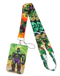 The Hulk Superheld Motto Schlüsselband mit Ausweishalter Schlüsselanhänger - Bild 1 von 1