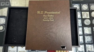 2012-2016 PDS Presidential Dollar Set | Dansco Album 2012-2016 W/ coins #348 - Picture 1 of 9