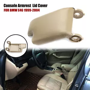 Reposabrazos con tapa central para BMW 1999-2004 E46 serie 3 cubierta reposabrazos beige - Imagen 1 de 7