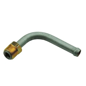 3/8" .375 Fuel Pump to Carburetor Carb Line Tube Hose OE Steel Repair 90 Degree - Foto 1 di 9