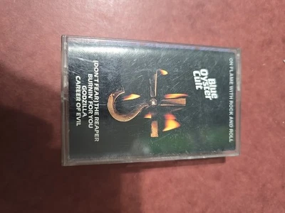 Blue Oyster Cult Tape Album On Flame With Rock And Roll Classic Rock Tested Work Foto 1 de 3