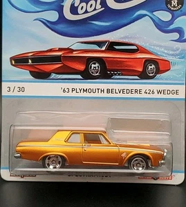 Hot Wheels Cool Classics 1963 Plymouth Belvedere 426 Max Wedge 3/30 - Picture 1 of 4