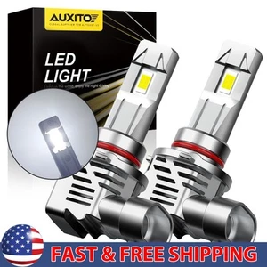 AUXITO 9012 LED Low Beam Hi Headlight Bulbs Super 6500K Bright High Power 2/4X - Picture 1 of 15