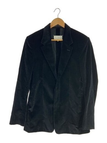 Maison Margiela Giacca su misura 50 Velluto BLK Plain S50BN0450 
