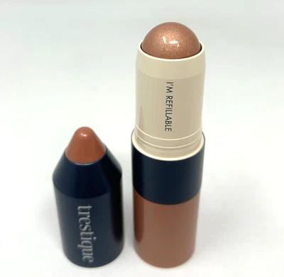 TRESTIQUE Bondi Beach Glow Highlight Stick + Sponge, 0.21 oz - Image 1 of 3