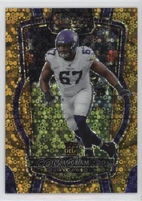 2022 Panini Select Club Level Gold Disco Prizm /10 Ed Ingram #236 Rookie RC - Image 1 of 2