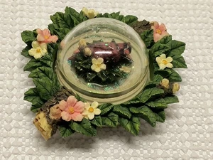 WestLand Mini Globe W/ Cardinal 1999 2.5" Diameter Ceramic/Glass NEW - Picture 1 of 4