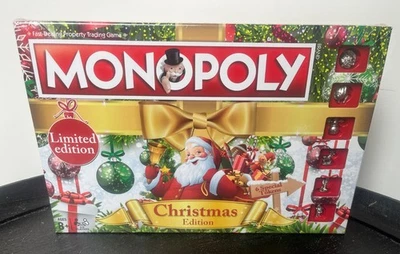 Christmas Monopoly Official Limited Special Edition Festive Family Board Game - Image 1 of 4