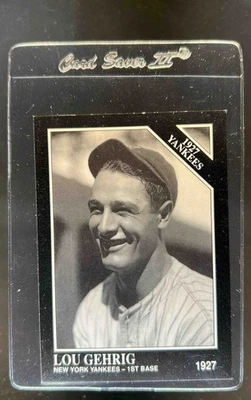 1991 The Sporting News Conlon Collection Lou Gehrig #3 HOF Yankees - Image 1 of 2