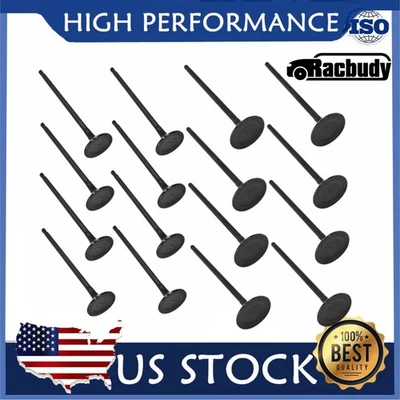 16PCS Intake &Exhaust Valves Kit 22211-2B000 for Hyundai IONIQ Kia Rio G4FD G4FJ Foto 1 de 4