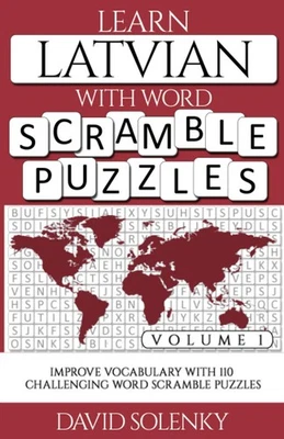 David Solenky Learn Latvian with Word Scramble Puzzles Volume 1: Lea (Paperback) - Image 1 of 2