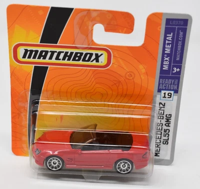 Matchbox Superfast Mercedes Benz SL55 AMG rosso. #19/2007. blister corto - Immagine 1 di 2