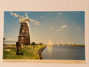 Postal Berney Arms Mill Norfolk Broads Inglaterra - Imagen 1 de 2
