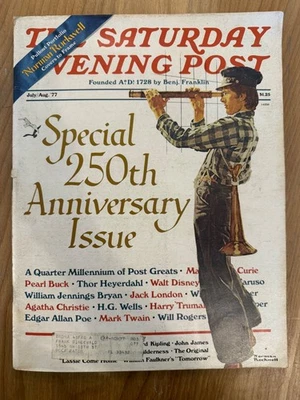 The Saturday Evening Post July-Aug Special 250th Anniversary Issue - Image 1 of 2