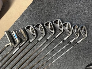Wilson Staff FG Tour F5 Irons 5-PW +Odyssey putter +Triology chipper +Wilson Lob - Picture 1 of 17