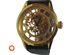 Große Rover & Lakes mechanische Uhr Skeletton  Handaufzug 45 Neuzust.läuft gut - Bild 1 von 8