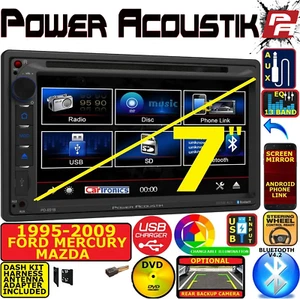 FORD MERCURY MAZDA BLUETOOTH USB SD AUX SCREEN MIRROR CAR RADIO STEREO PKG - Picture 1 of 10