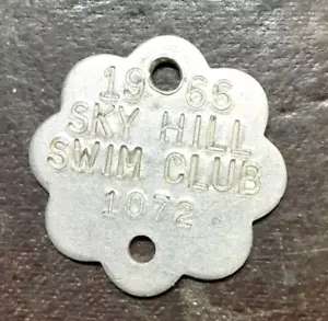 (Pgasteelers1) Ubicación Desconocida Pase de Piscina del Sky Hill Swim Club Fecha 966 - Imagen 1 de 3