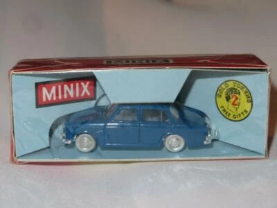 Coche vintage a escala OO ROVEX MINIX RC8 Hillman Minx azul sellado 1964 modelo ferroviario Foto 1 de 3