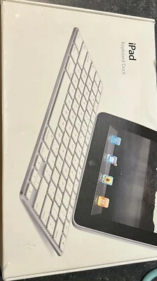 Base de teclado Apple iPad A1359 MC533LL/B para 1ª 2ª 3ª generación + cargador Foto 1 de 4