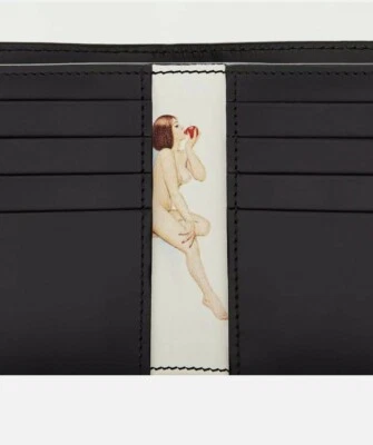 ⚡RARO⚡ PAUL SMITH Dama Desnuda Cartera Sosteniendo Manzana *NUEVO CON ETIQUETAS* DIFÍCIL DE ENCONTRAR 🍎 Foto 1 de 4