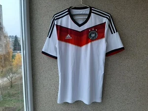 Deutschland Home Fußballtrikot 2014/2015 Trikot Größe M Adidas Fußball WM - Bild 1 von 8
