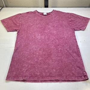 URBAN OUTFITTERS UO Retro Vintage Style Oversized TEE T SHIRT Unisex M Fuchsia - Picture 1 of 4