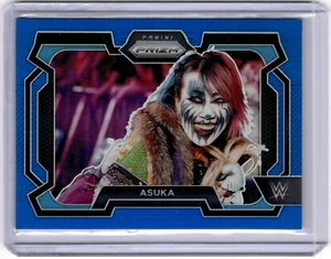 Asuka 2024 Panini Prizm WWE Blue Prizm #64 WWE Smackdown #151/199 - Picture 1 of 2