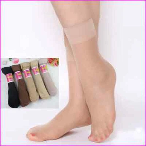 SALE 10 Paar Damen Fein Söckchen Feinsöckchen Feinstrumpfsöckchen Schwarz Beige - Bild 1 von 9