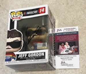 JEFF GORDON SIGNED POP FUNKO FIGURE JSA COA NASCAR LEGEND 14 - Picture 1 of 2