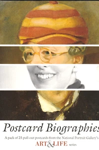 Postcard Biographies: A book of 25 Postcards by The National Portrait Gallery - Picture 1 of 2