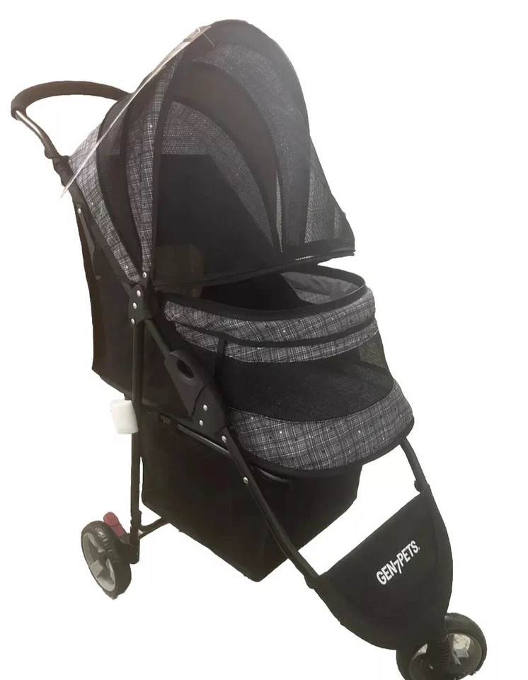 Regal Plus Pet Stroller For Dogs Cats, Breeds Up to 25 lbs, Starry Night - Image 1 of 4