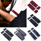 2Pcs Men Elastic Shirt Sleeve Garter Strap Adjustable Sleeve Cuff Holder Armband