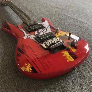 Electric Guitar FloydRose Tremolo Bridge Locking Nut Pearl DotsJoeSatriani Inlay - Picture 1 of 6