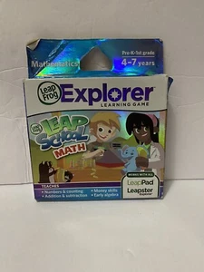 LeapFrog Explorer LeapSchool Math Learning Game LeapPad Leapster NIB - Picture 1 of 1