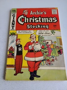 Archie Giant Christmas Stocking #5, 1958 Comic Book, VG+ 4.5 - Picture 1 of 3