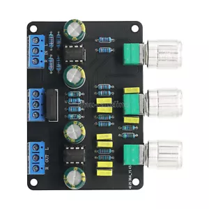 Dual NE5532 Tone Stereo Preamplifier Board Audio HiFi Amprifier Equalizer Preamp - Bild 1 von 6